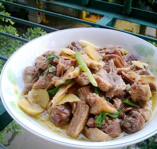 姜片焖鸭肉步骤8