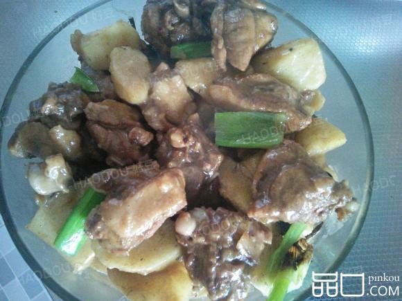 鸭腿炖山药