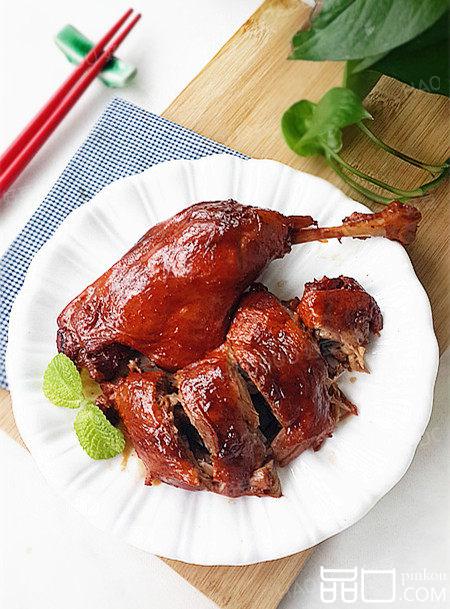 葱烧鸭腿