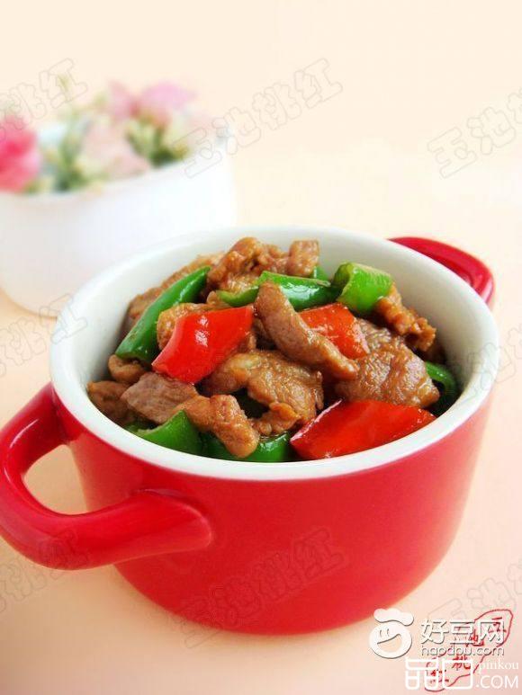 青椒炒鸭肉