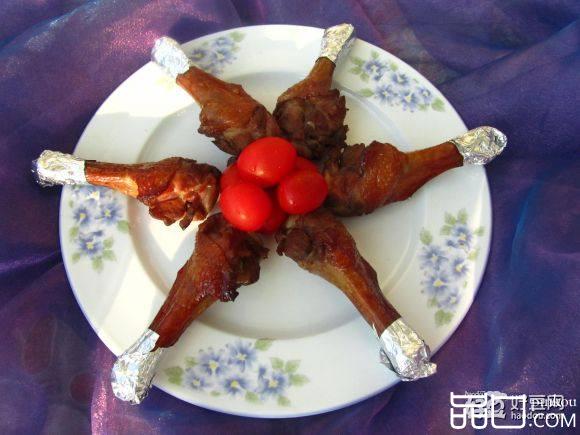 蒜香烤鸭腿