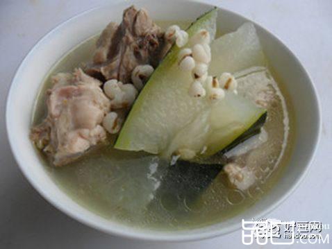 鸭腿冬瓜薏米汤