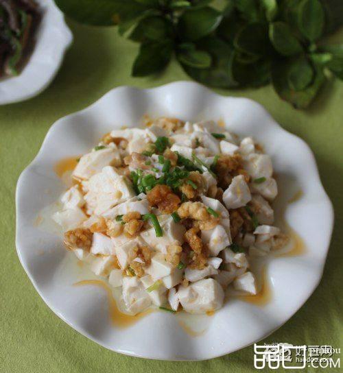 咸蛋拌豆腐
