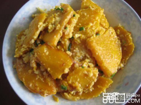 咸鸭蛋焗南瓜
