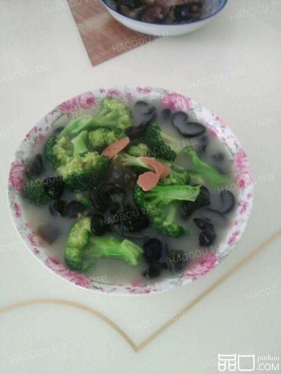 上汤皮蛋西兰花