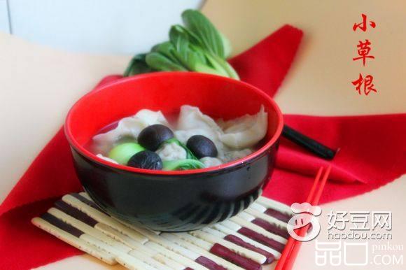 皮蛋肉馄饨