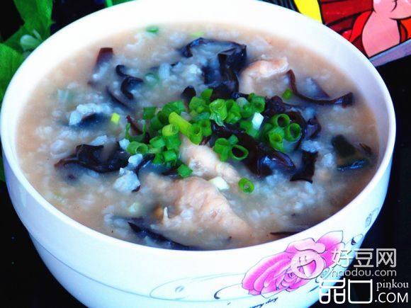 皮蛋肉根粥