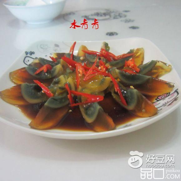 米椒生抽皮蛋