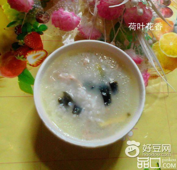 皮蛋肉粥