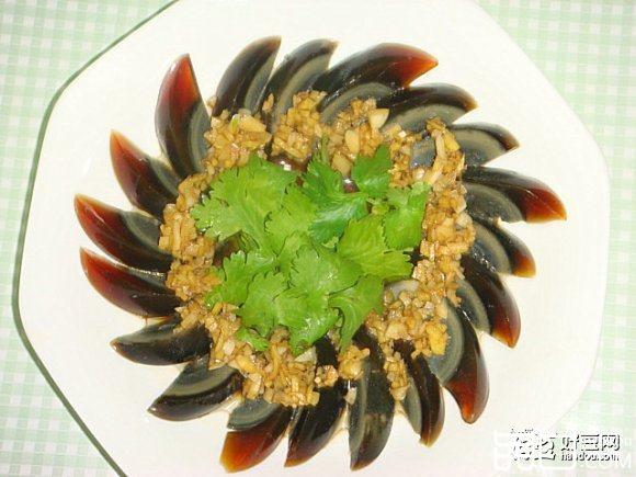 姜蓉皮蛋