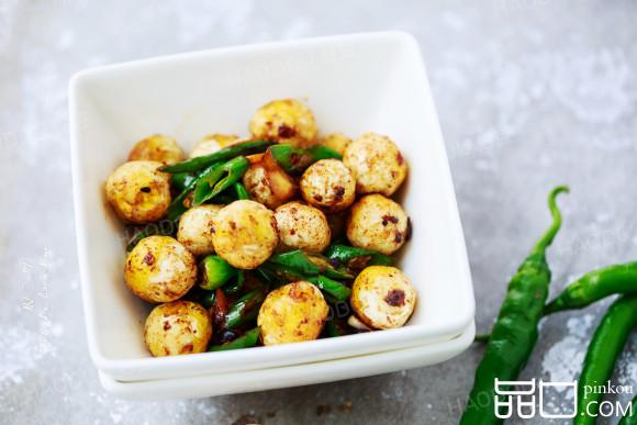 豉香虎皮鹌鹑蛋
