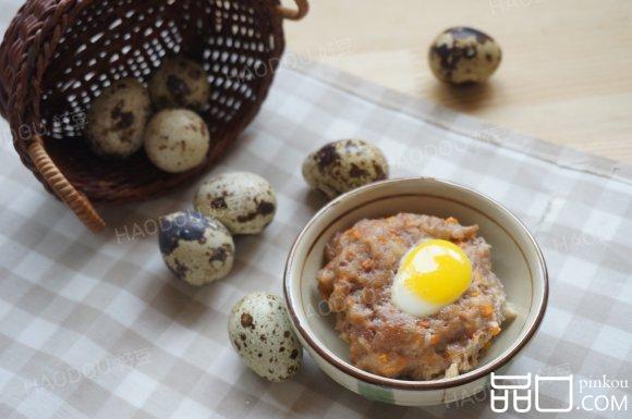 肉饼炖鹌鹑蛋#新鲜从