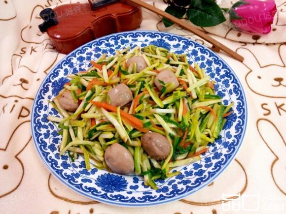 蒜苗风味蛋