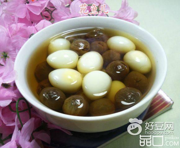 鹌鹑蛋桂圆汤