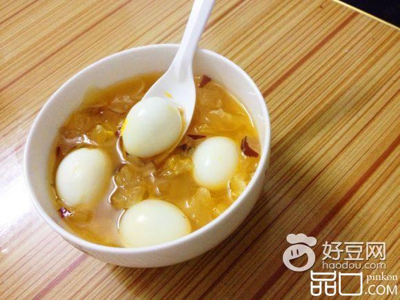 银耳鹌鹑蛋南瓜糖水