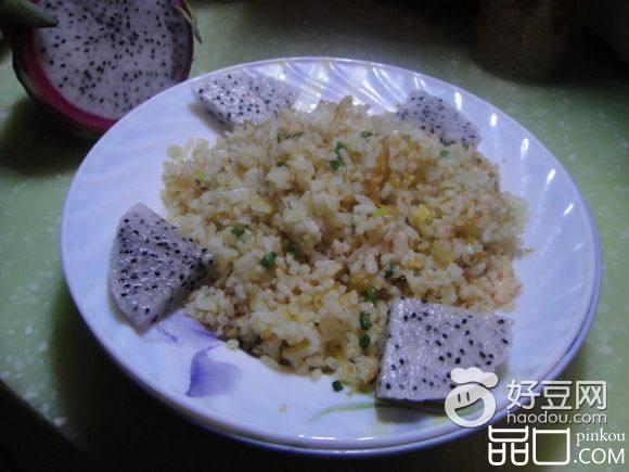 虾末肉松蛋炒饭