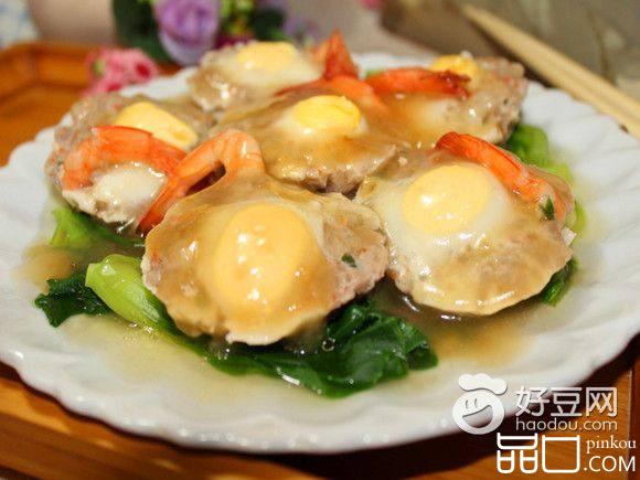 鲜虾蒸蛋