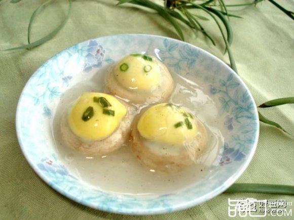 蘑菇蒸蛋