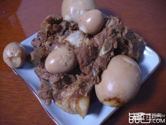 排骨煨蛋
