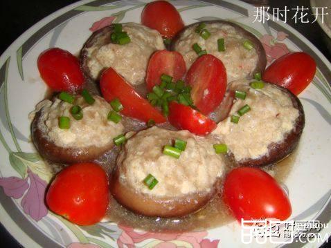 肉末酿香菇