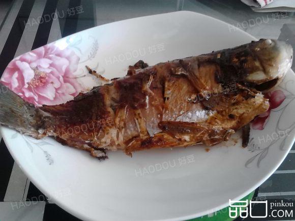 电饼铛烤鲫鱼