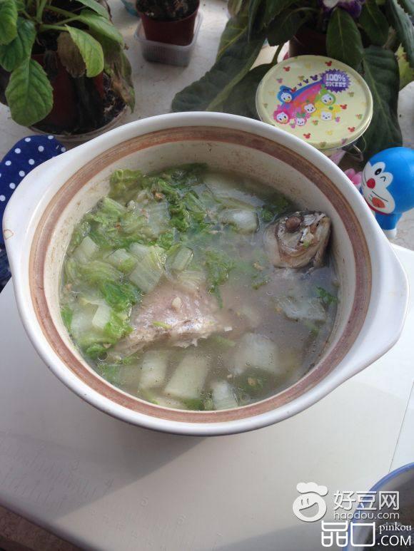 大白菜鱼汤