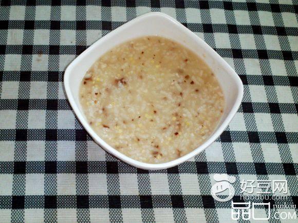 香菇鲫鱼汤粥