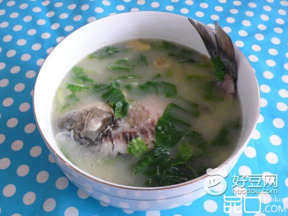 青菜鲫鱼汤