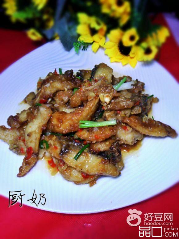 酸椒焖鱼条