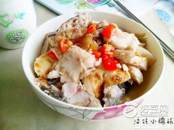 豆腐烧肉汁鱼