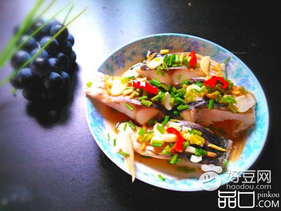清蒸草鱼段