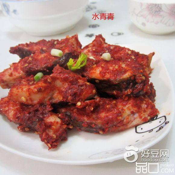 辣椒粉蒸鱼
