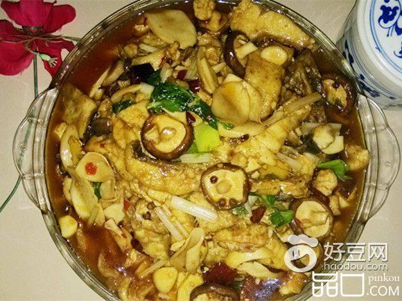 菌类红烧鱼