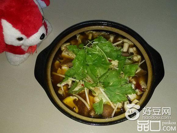 砂锅香菇鱼块煲