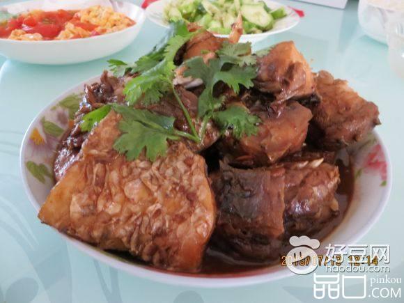 家常炖草鱼块