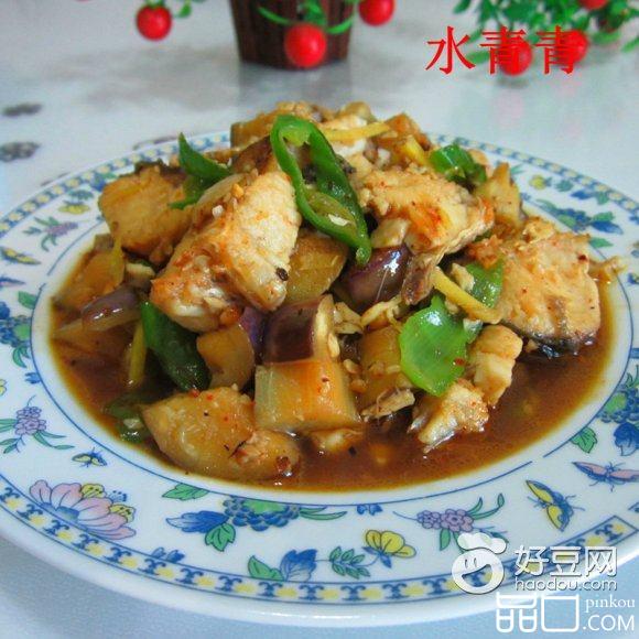 鲜茄子煮鱼