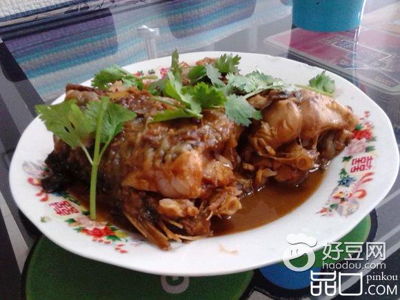 红烧草鱼段