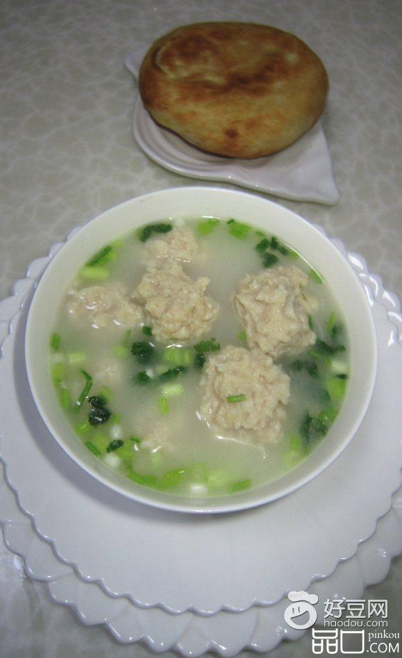 浓汤鱼肉丸
