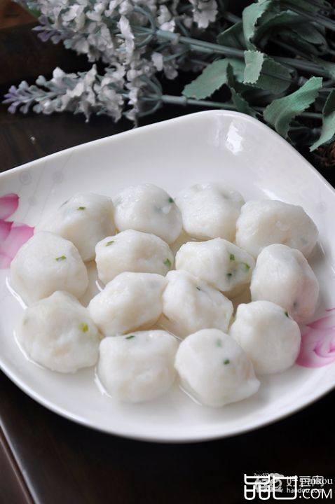 葱花鱼丸