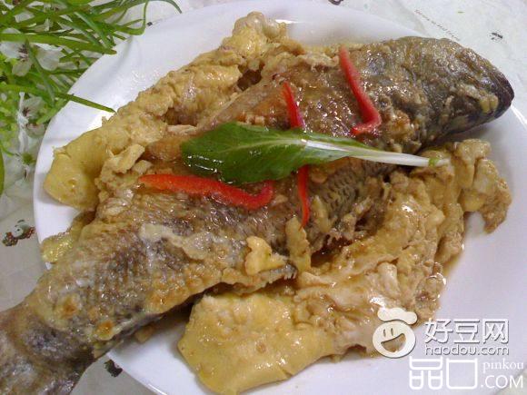 锅塌鲈鱼