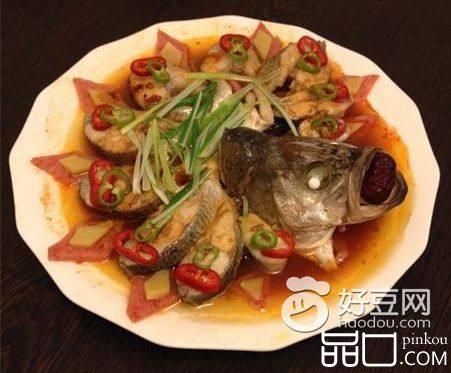 开屏鲈鱼
