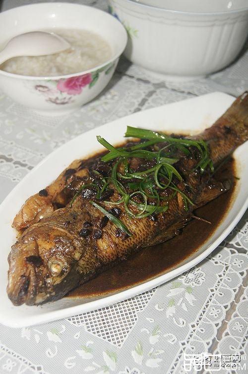 豆鼓烧鲈鱼