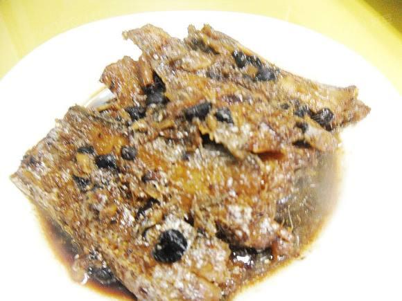 豆豉烧带鱼