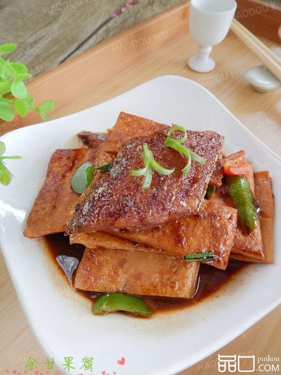 豆干烧带鱼