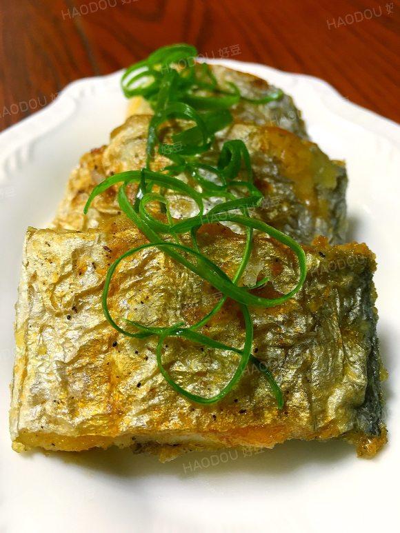 椒盐干煎带鱼