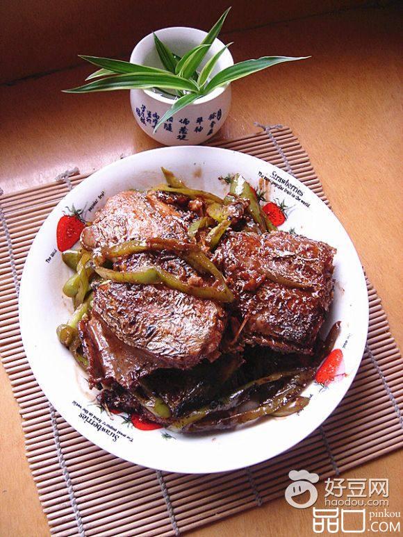 辣椒烧带鱼