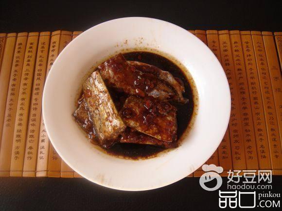 黄豆辣酱蒸带鱼