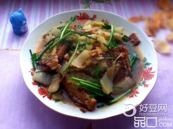 带鱼烧白菜