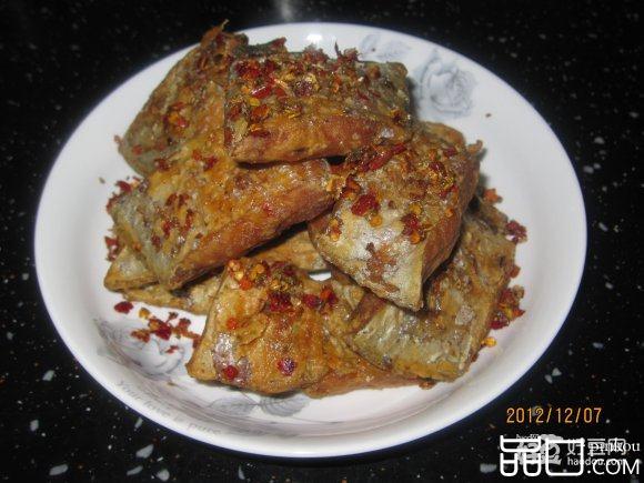 孜然辣椒干带鱼