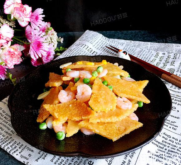 三鲜小米锅巴
